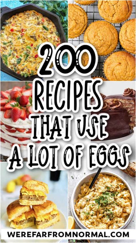 what to do with lots of eggs.